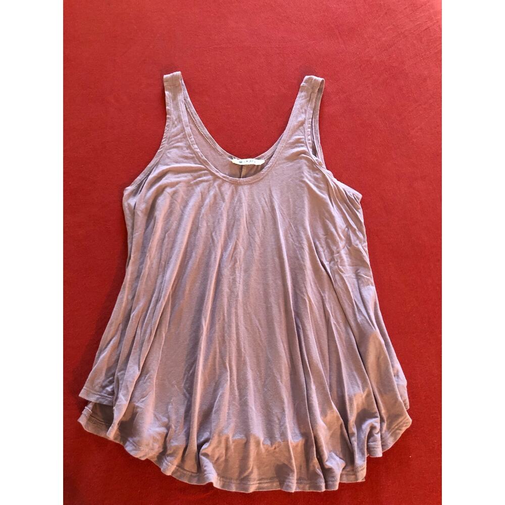 Mikey & Joey purple flowy tank top Size Small
